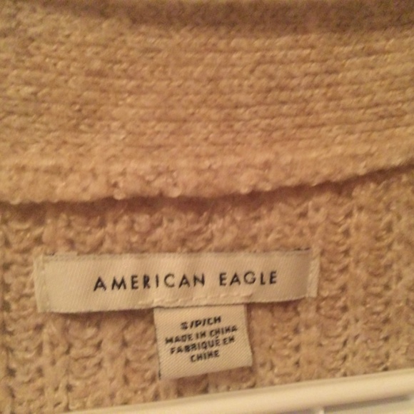 American Eagle Oversized Knit Cardigan Sz S - Picture 4 of 7